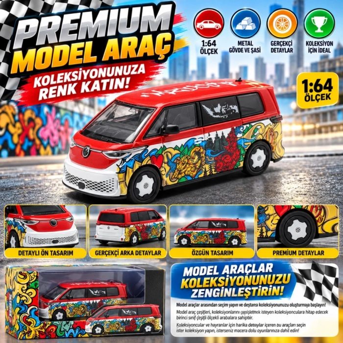 1/64 Volkswagen ID. Buzz Mizu Design