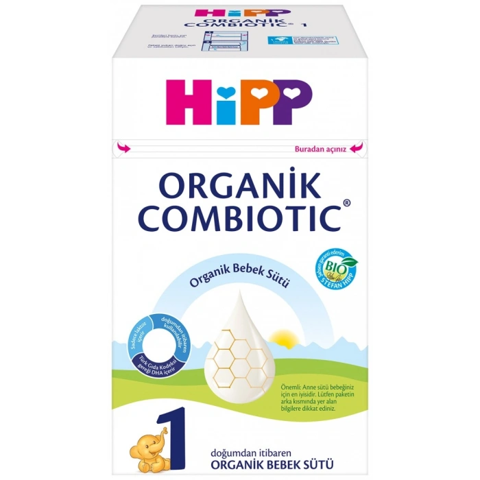 1 Organik Combiotic Bebek Sütü 800 Gr