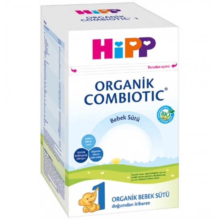 1 Organik Combiotic Bebek Sütü 800 Gr