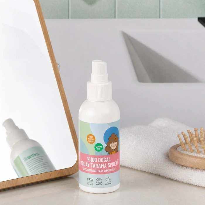 %100 Doğal Kolay Tarama Spreyi 100 ml