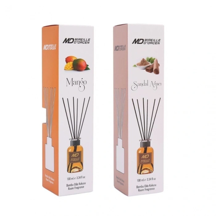 100 ml Yuvarlak Şişe Bambu Oda Kokusu