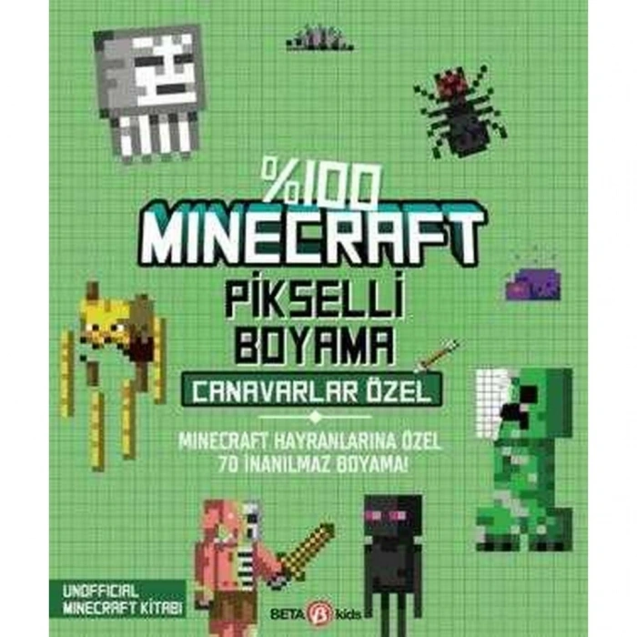 %100 Pikselli Boyama Canavarlar Özel