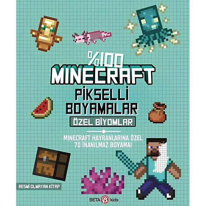 %100 Pikselli Boyamalar Özel Biyomlar