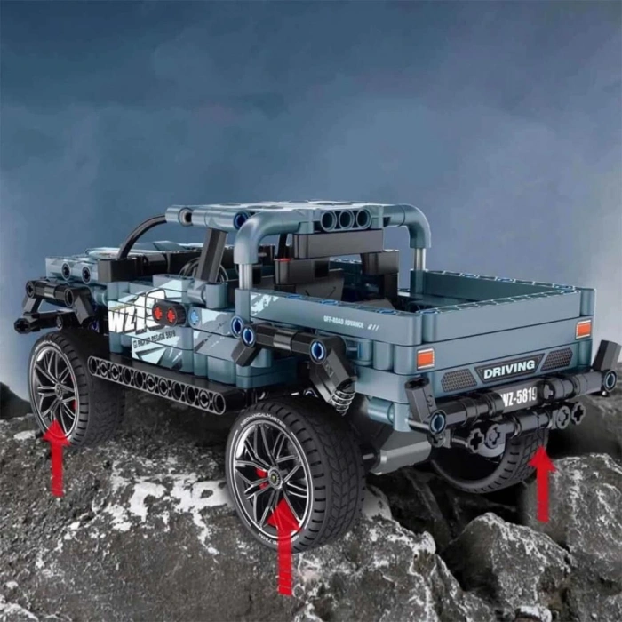 1005819 -ARAZİ ARACI PICK-UP GRİ PB 463PRÇ