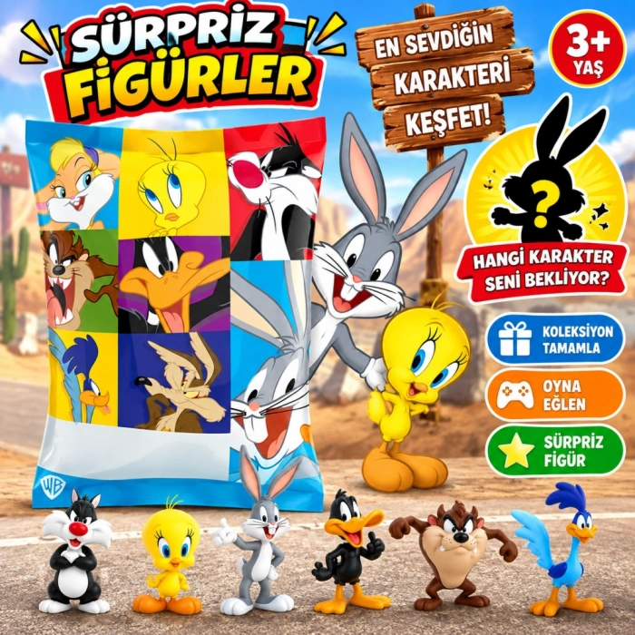 1006535 -FİGÜR L TUNES SÜRPRİZ PAKET LT 24D