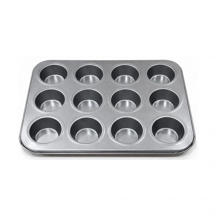 12li Metal Muffin Kek Kalıbı