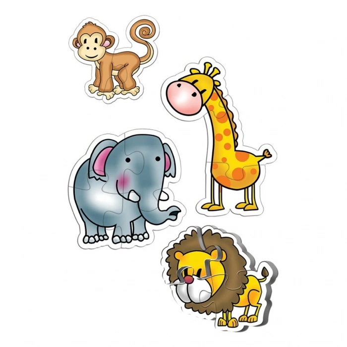 12001 NessiWorld Baby Puzzle Jungle