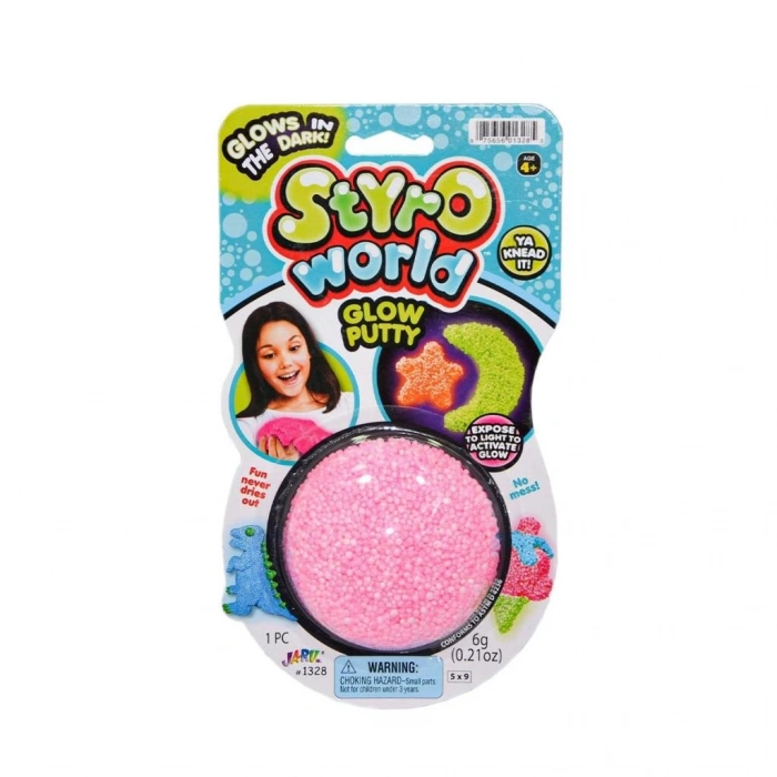 1328 Karanlıkta Parlıyor Glow Putty