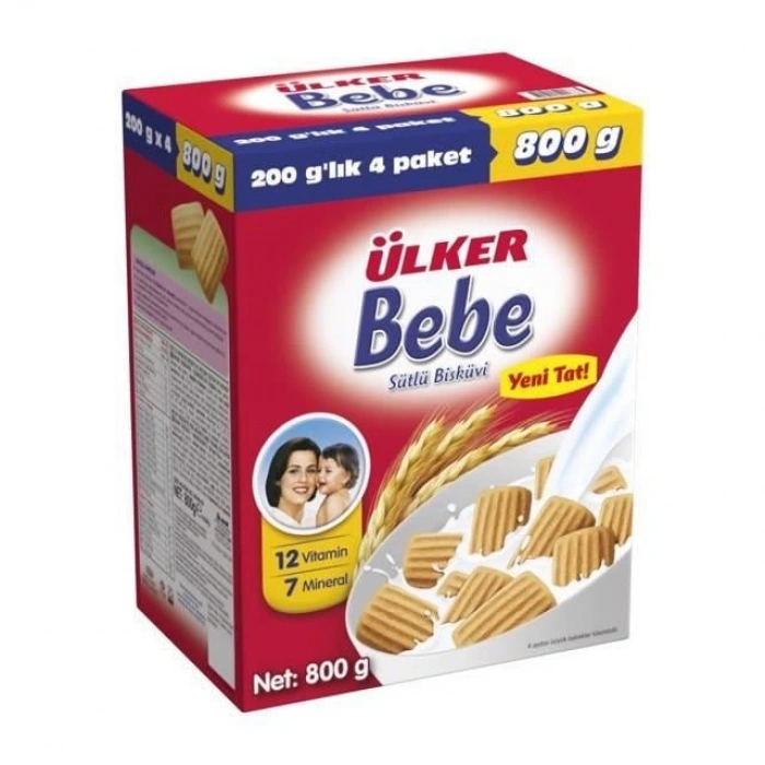168-8 Bebe Biskuvisi 800gr 1 Adet