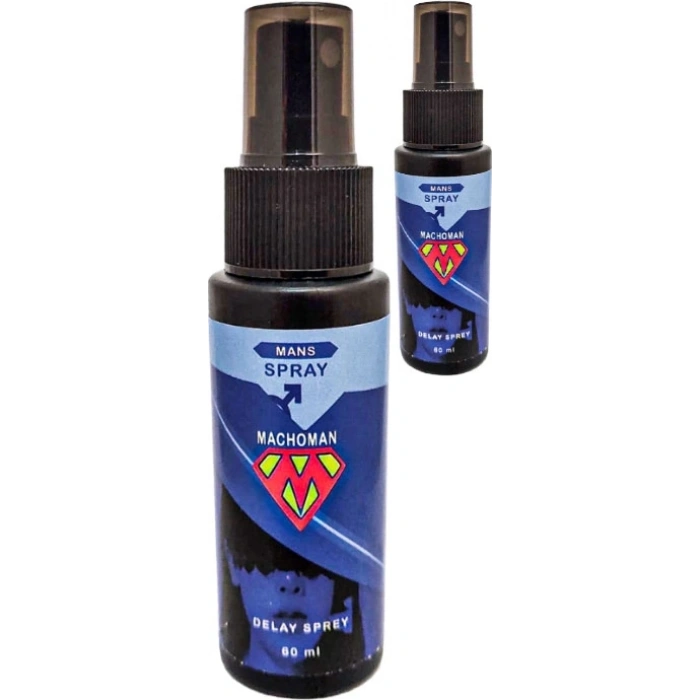 2 Adet Machoman Erkeklere Özel 60 ml Zaman Spreyi