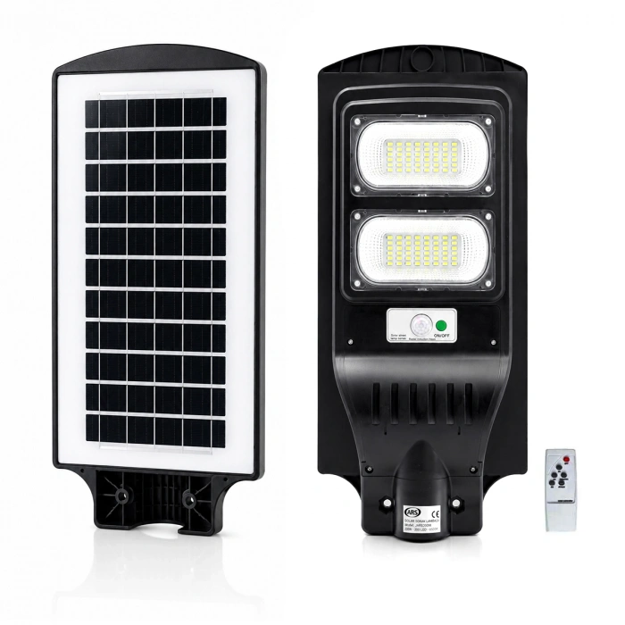 200W 6500K Sensörlü Güneş Enerjili Sokak Lambası