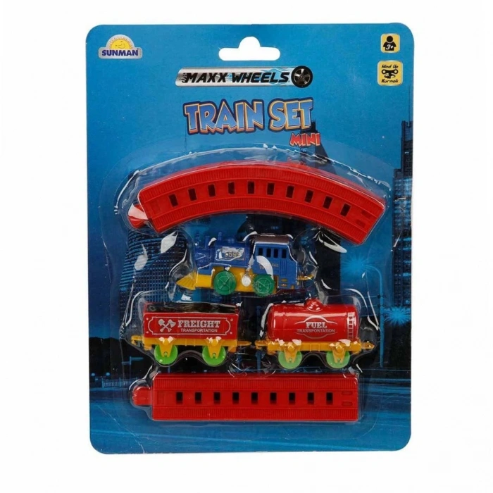 2559 Maxx Wheels Mini Tren Seti 11 Parça -