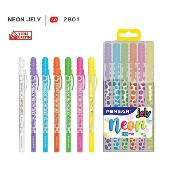 2801 Neon Jely Kalem 1 Adet