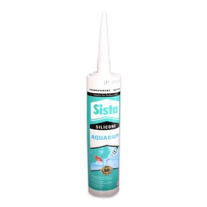 280ml Akvaryum Silikon Şeffaf 1 Adet