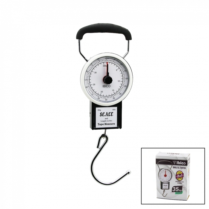 2in1 İbreli Kantar ve 100 cm Metre