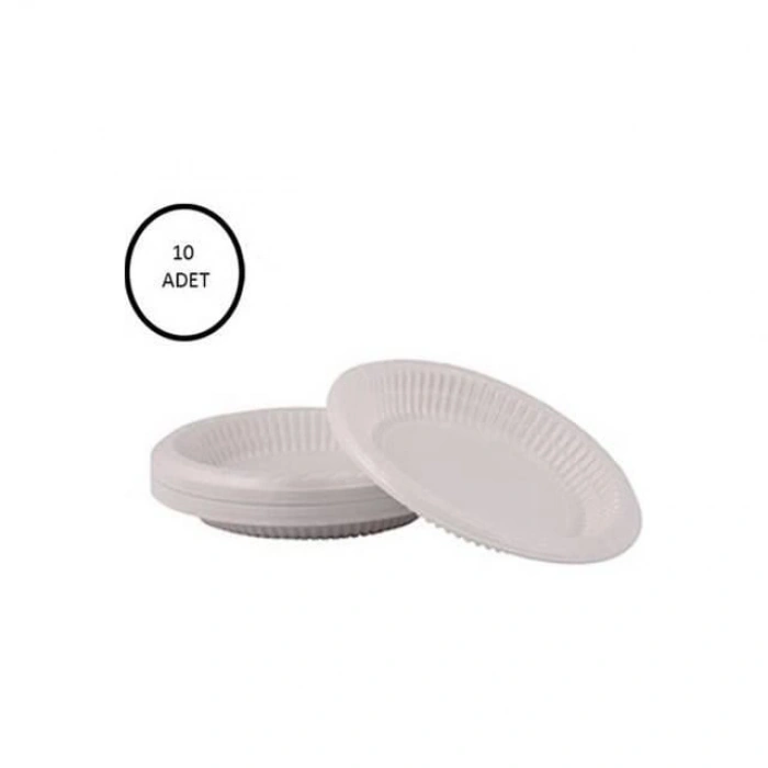 312 Plastik Tabak 17cm 10lu