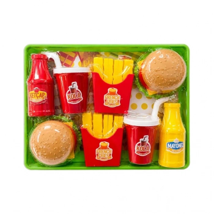 39164 HAMBURGER TEPSİ ÇİFT PORSİYON