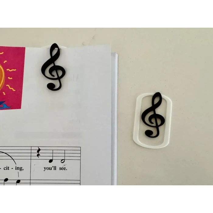 3D Baskı Sol Anahtarı Figürlü Ataç - 12li Set