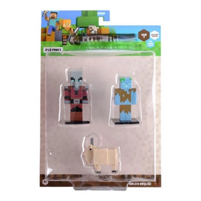 3D Toppeez 3lü Figür Seti Seri 2 adet fiyatıdır