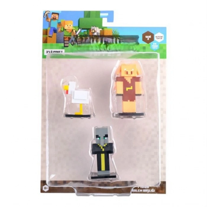3D Toppeez 3lü Figür Seti Seri 2 adet fiyatıdır