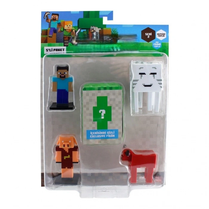 3D Toppeez 5li Figür Seti