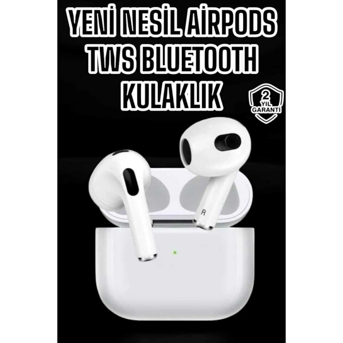3.nesil Tws Bluetooth Kulaklık Mikrofonlu Anc Özelliği Dokunmatik Kontrol