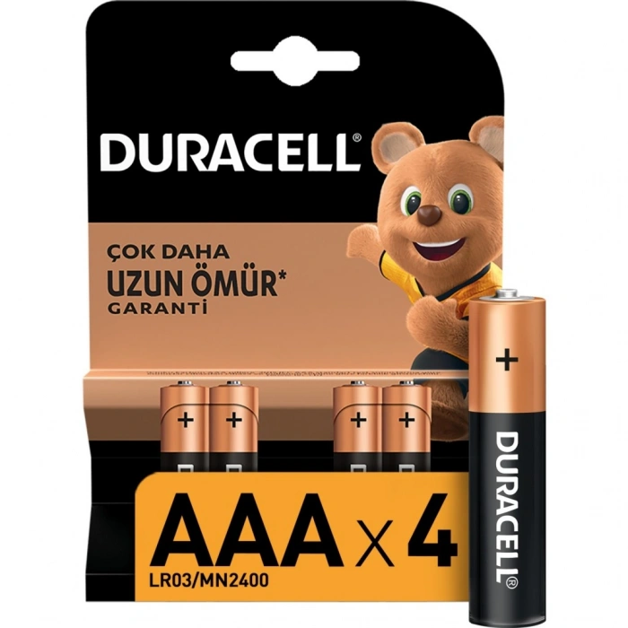 4Lü AAA İnce Kalem Pil