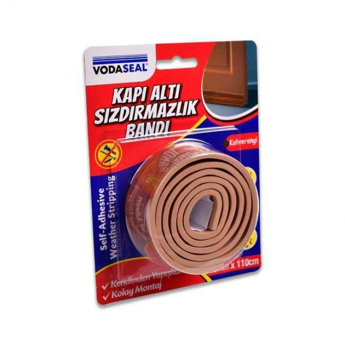 40X110cm Kahve Kapı Altı Bandı