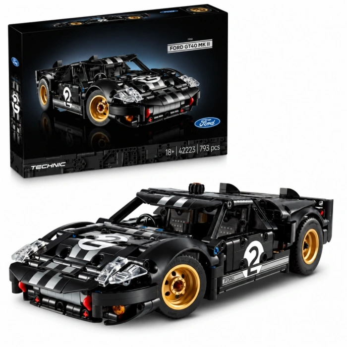42223  Technic 1966 Ford GT40 MKII 793 parça +18 yaş