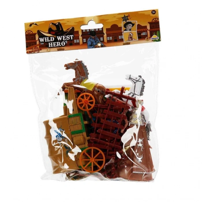 4961 NessiWorld KOVBOY OYUN SET POŞETLİ KRTL 3A