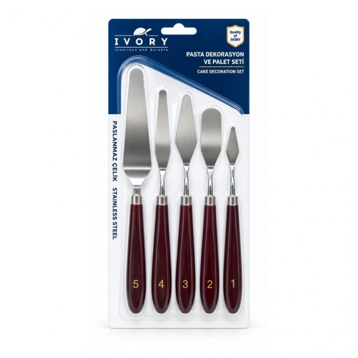 5 Parça Pasta Spatulası