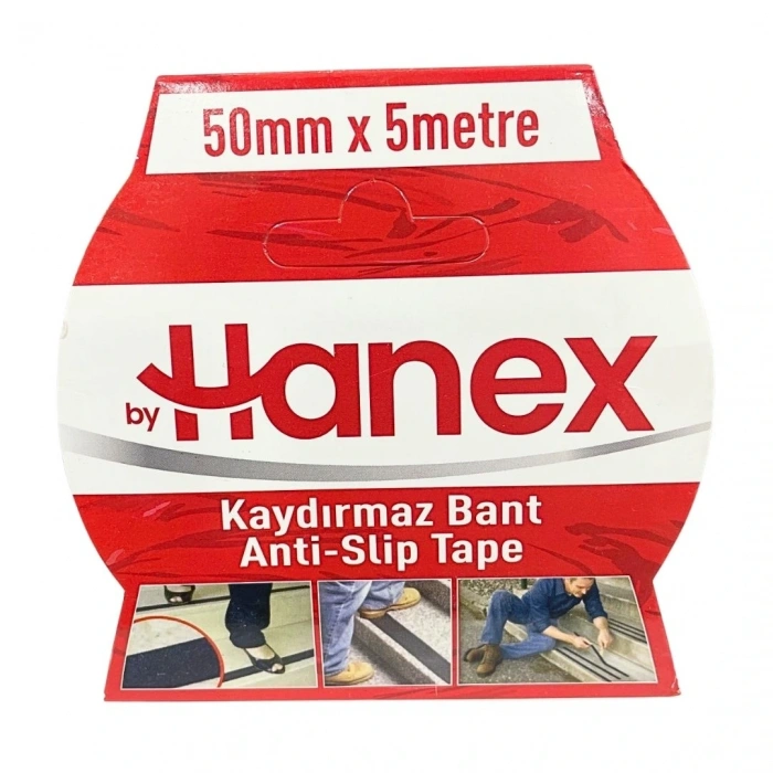 50 mm x 5 m Siyah Kaydırmaz Bant