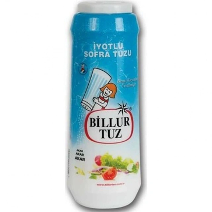 500gr Plastik Tuzluk İyotlu 1 Adet
