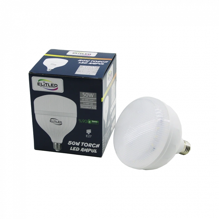 50W E27 LED Ampul 6400K 5500 lm