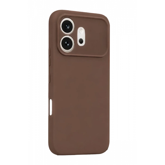 Huawei Honor 600 First Silikon - Kahverengi
