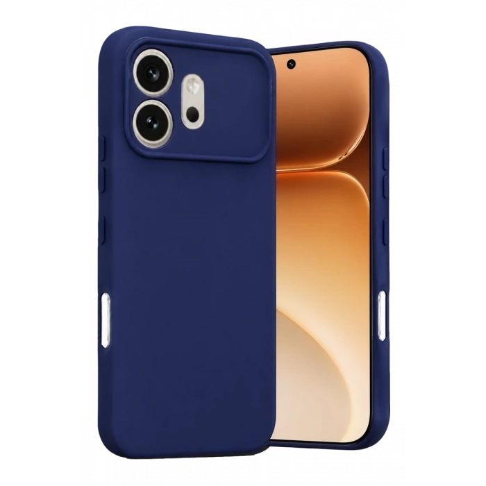 Huawei Honor 600 First Silikon - Lacivert