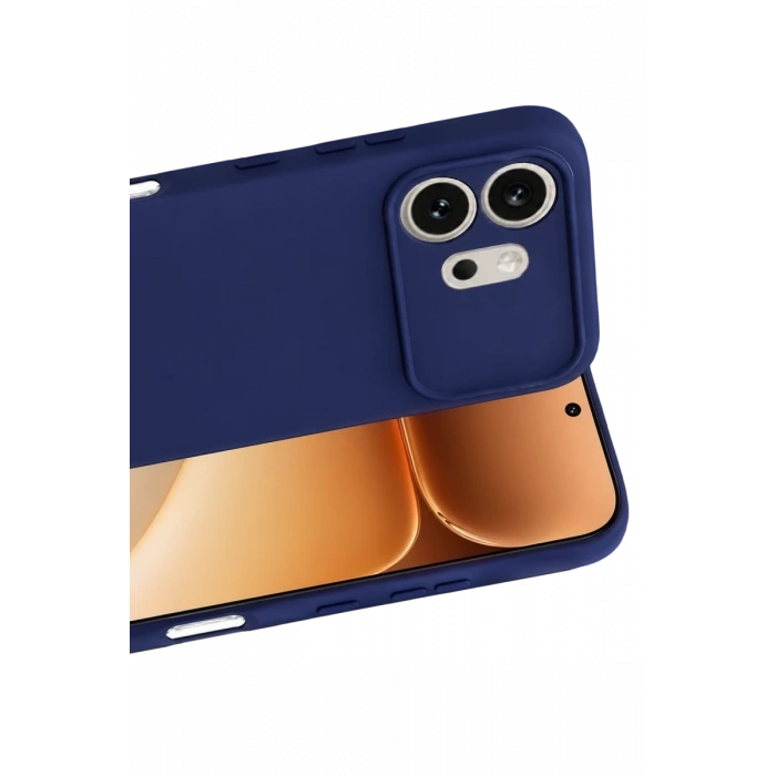 Huawei Honor 600 First Silikon - Lacivert