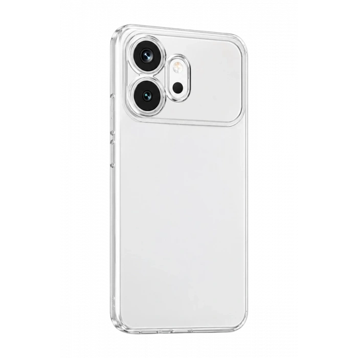 Huawei Honor 600 Lüx Şeffaf Silikon - Şeffaf