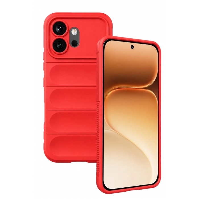 Huawei Honor 600 Optimum Silikon - Kırmızı