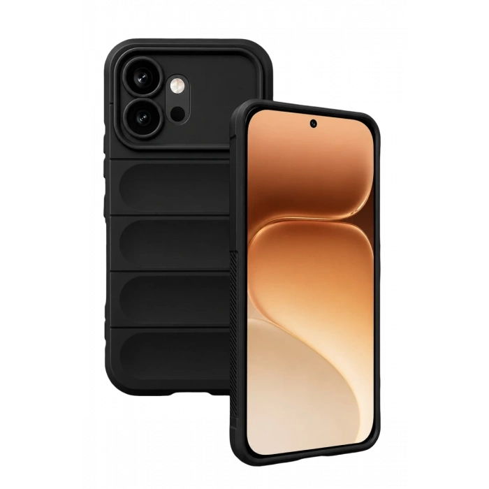 Huawei Honor 600 Optimum Silikon - Siyah