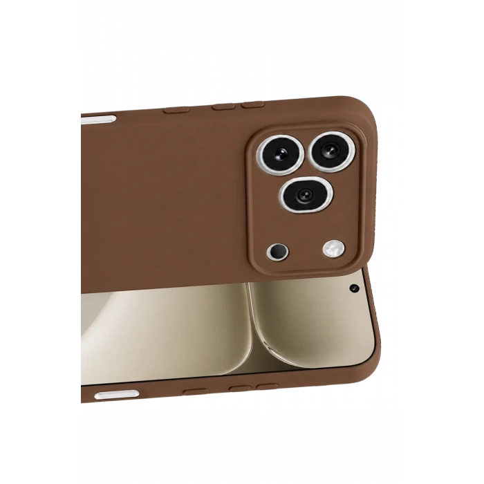 Huawei Honor 600 Pro First Silikon - Kahverengi