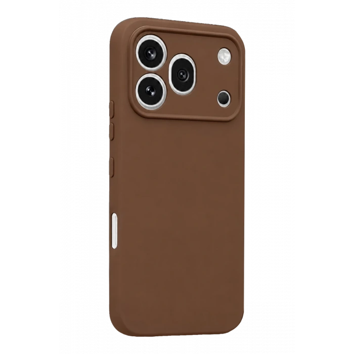 Huawei Honor 600 Pro First Silikon - Kahverengi