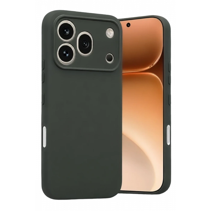 Huawei Honor 600 Pro First Silikon - Koyu Yeşil