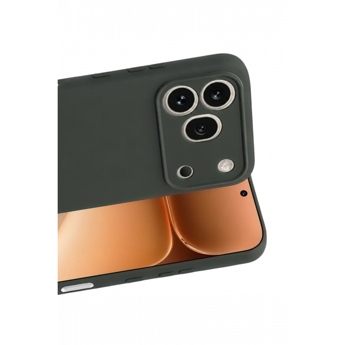 Huawei Honor 600 Pro First Silikon - Koyu Yeşil