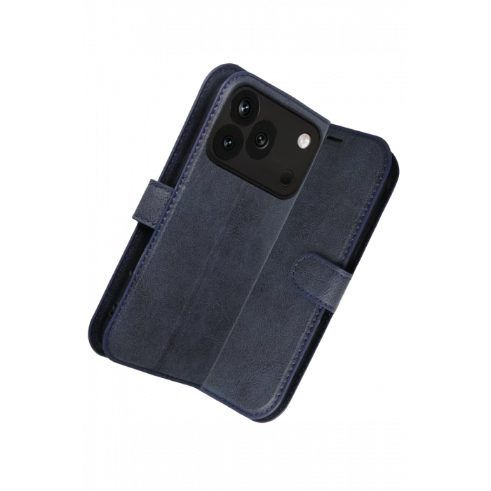 Huawei Honor 600 Pro Trend S Plus Kapaklı Kılıf - Lacivert