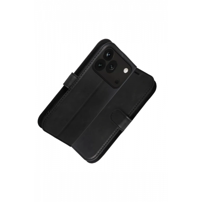 Huawei Honor 600 Pro Trend S Plus Kapaklı Kılıf - Siyah