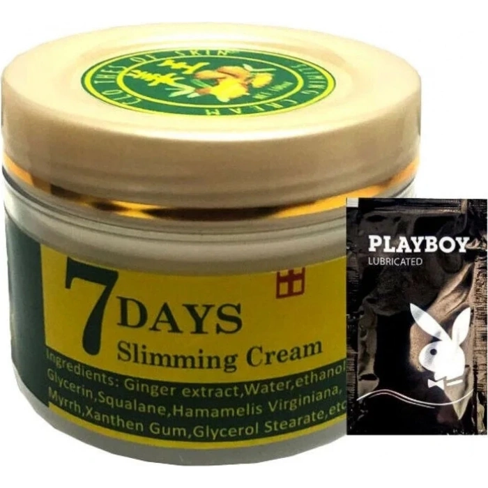 7 Days 100 ml Ginger Miracle Slimming Cream +1 Ad Jel ile