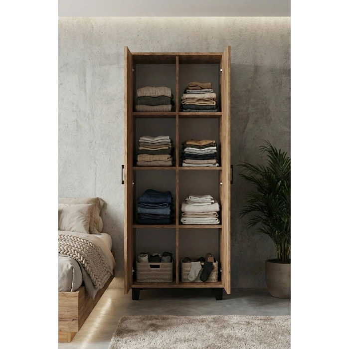 8 Gözlü Kiler Dolabı Atlantik 70 cm