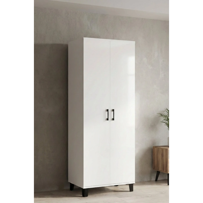 8 Gözlü Kiler Dolabı Beyaz 70 cm