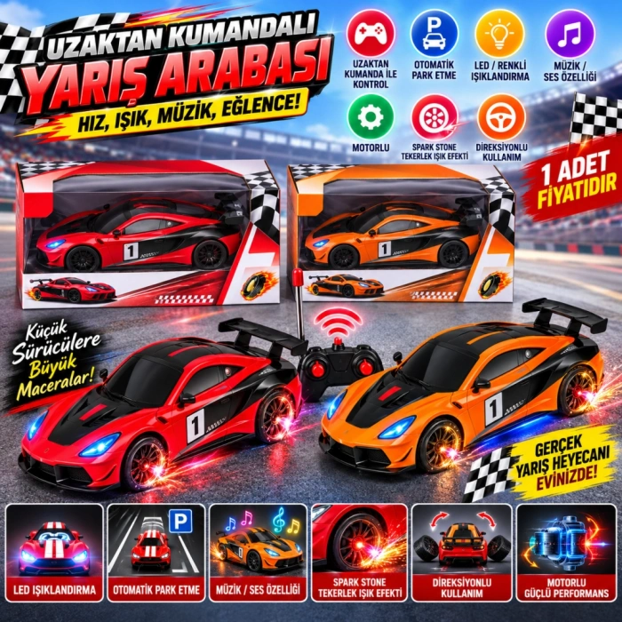 9032 DRİFT KIVILCIM ŞARJLI ARABA (adet fiyatıdır)